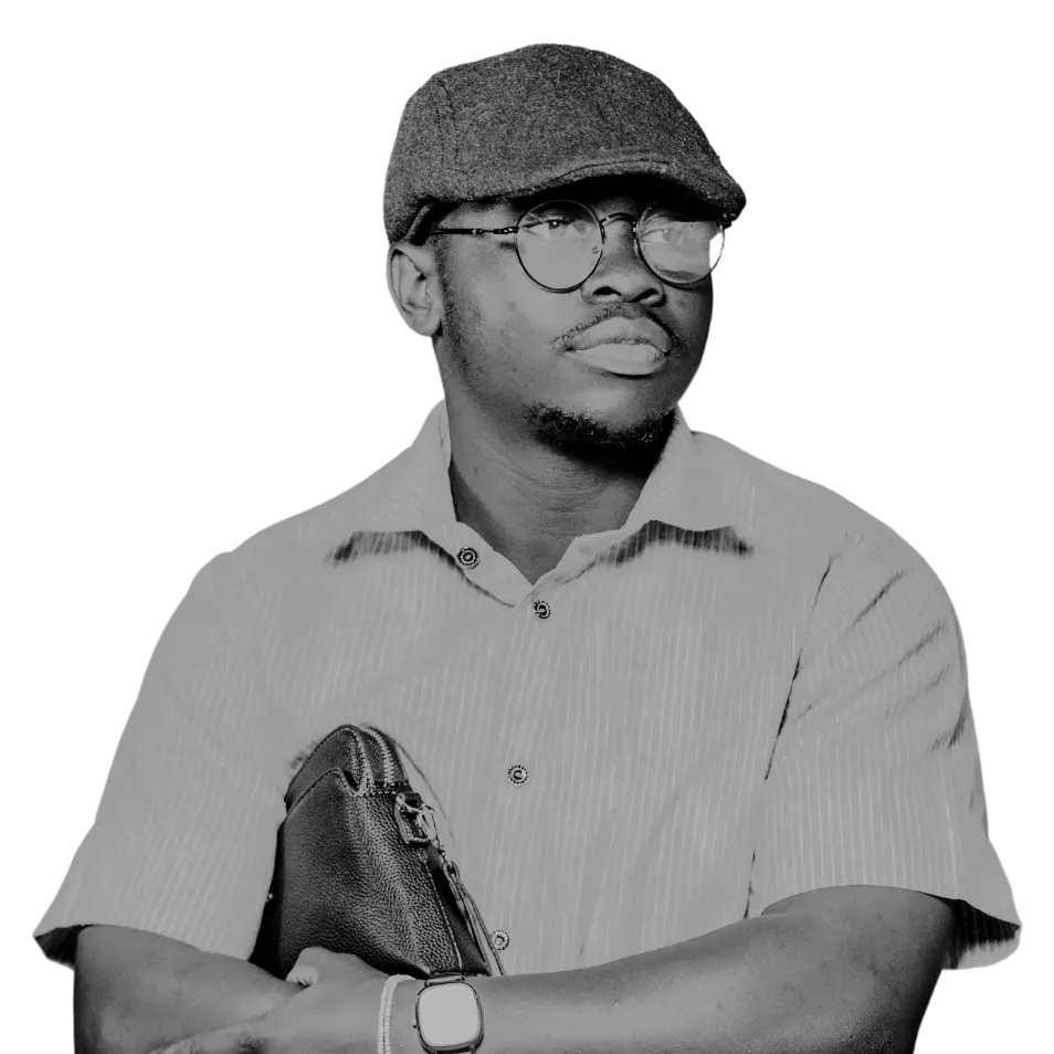 Portrait d'Assou Akos Vianney, fondateur du Studio Cod Conkerror